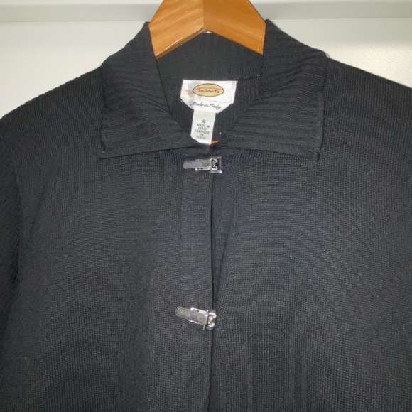 Talbots Black Cardigan Sweater - Picture 2 of 3